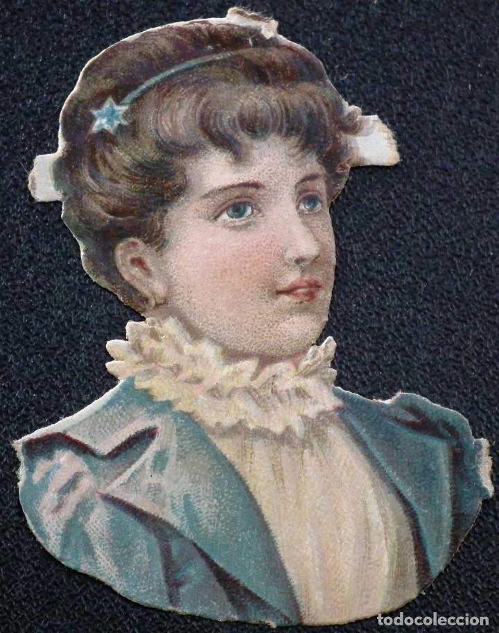 Collezionismo Figurine ritagliate antiche: CROMO TROQUELADO: CHOCOLATE AMATLLER, A PRINCIPIOS DEL A&Ntilde;O 1900
