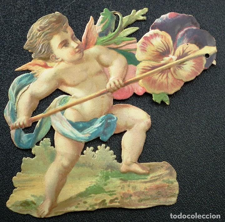Sammeln alte gestanzte Sammelbilder: CROMO TROQUELADO A PRINCIPIOS DEL A&Ntilde;O 1900