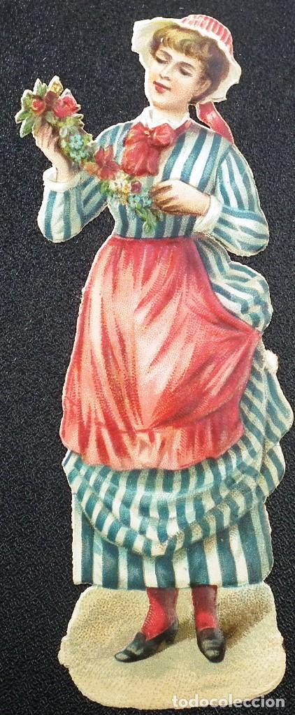 Collezionismo Figurine ritagliate antiche: CROMO TROQUELADO: CHOCOLATE AMATLLER, A PRINCIPIOS DEL A&Ntilde;O 1900