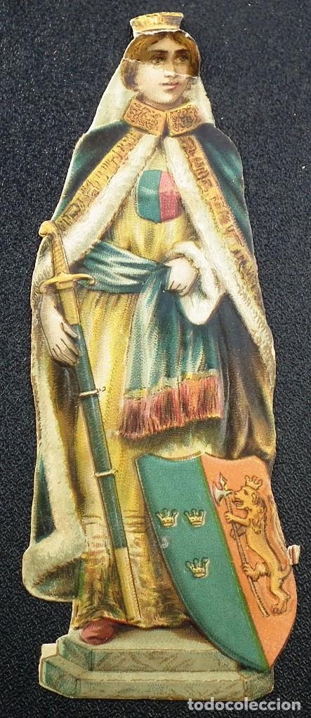 Collezionismo Figurine ritagliate antiche: CROMO TROQUELADO A PRINCIPIOS DEL A&Ntilde;O 1900
