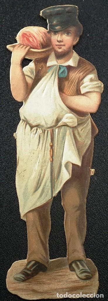 Collezionismo Figurine ritagliate antiche: CROMO TROQUELADO A PRINCIPIOS DEL A&Ntilde;O 1900