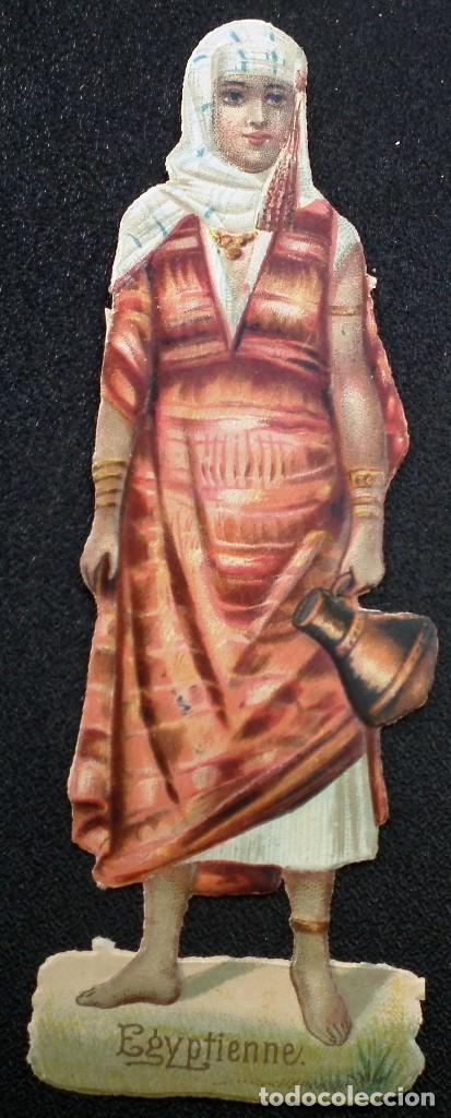 Collezionismo Figurine ritagliate antiche: CROMO TROQUELADO A PRINCIPIOS DEL A&Ntilde;O 1900