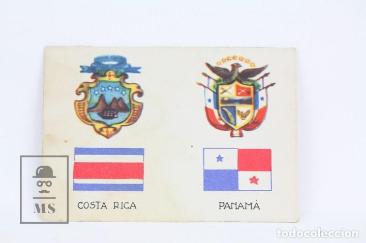 Coleccionismo cromos troquelados antiguos: Antiguo Cromo Troquelado - Chocolates Boix / Razas Que Pueblan Am&eacute;rica - N&ordm; 38 Colombia