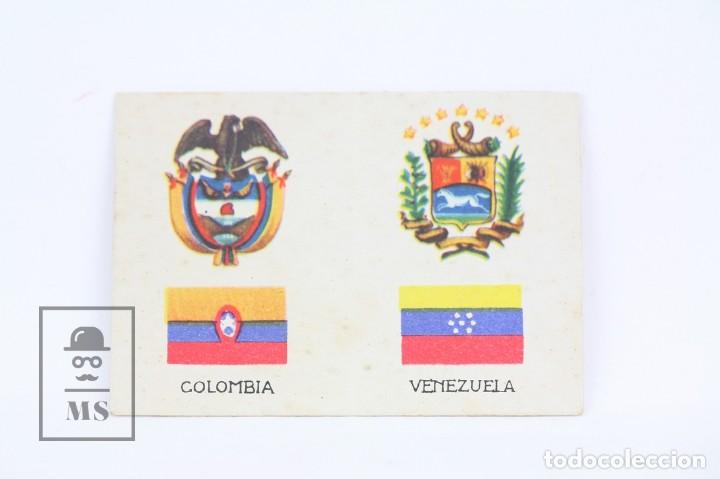 Coleccionismo cromos troquelados antiguos: Antiguo Cromo Troquelado - Chocolates Boix / Razas Que Pueblan Am&eacute;rica - N&ordm; 45 Brasil