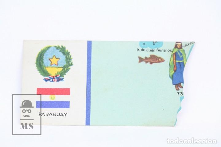 Coleccionismo cromos troquelados antiguos: Antiguo Cromo Troquelado - Chocolates Boix / Razas Que Pueblan Am&eacute;rica - N&ordm; 53 Raza Am&eacute;ricana
