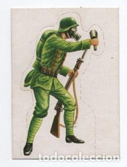 Coleccionismo Cromos troquelados antiguos: (TC-123) CROMO SOLDADOS DE TODOS LOS TIEMPO TROQUELADO N&ordm; 208