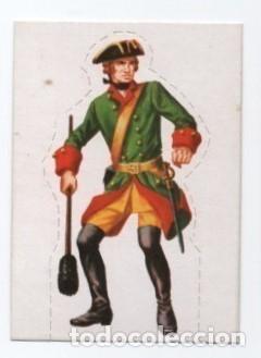 Sammeln alte gestanzte Sammelbilder: (TC-123) CROMO SOLDADOS DE TODOS LOS TIEMPO TROQUELADO N&ordm; 107