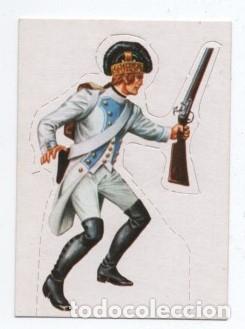 Coleccionismo Cromos troquelados antiguos: (TC-123) CROMO SOLDADOS DE TODOS LOS TIEMPO TROQUELADO N&ordm; 131