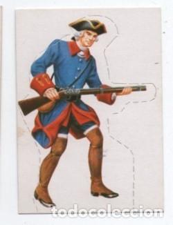 Coleccionismo Cromos troquelados antiguos: (TC-123) CROMO SOLDADOS DE TODOS LOS TIEMPO TROQUELADO N&ordm; 122