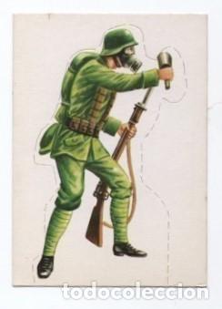 Coleccionismo Cromos troquelados antiguos: (TC-123) CROMO SOLDADOS DE TODOS LOS TIEMPO TROQUELADO N&ordm; 208