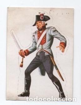 Colecionismo Cromos recortados antigos: (TC-123) CROMO SOLDADOS DE TODOS LOS TIEMPO TROQUELADO N&ordm; 133