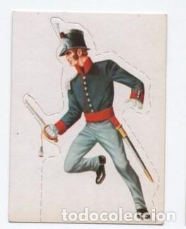 Colecionismo Cromos recortados antigos: (TC-123) CROMO SOLDADOS DE TODOS LOS TIEMPO TROQUELADO N&ordm; 149