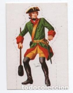 Colecionismo Cromos recortados antigos: (TC-123) CROMO SOLDADOS DE TODOS LOS TIEMPO TROQUELADO N&ordm; 107