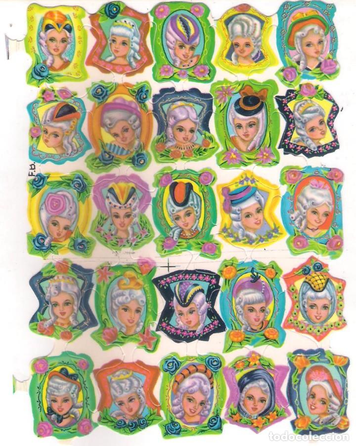 Coleccionismo Cromos troquelados antiguos: CROMOS TROQUELADOS O DE PICAR .