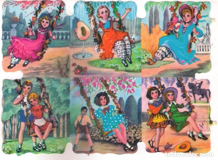 Coleccionismo cromos troquelados antiguos: CROMOS TROQUELADOS O DE PICAR . - Foto 1