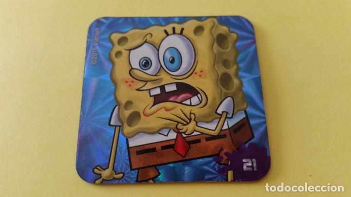 Coleccionismo cromos troquelados antiguos: STACK BOB ESPONJA - IMANES (PANINI 2011) - N&ordm; 21 - Foto 1