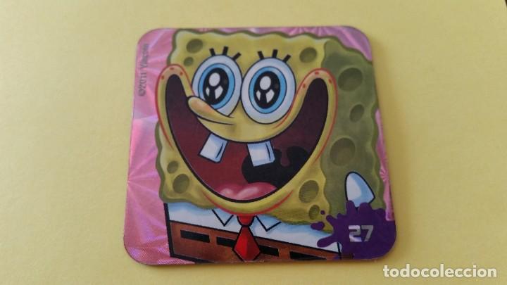 Coleccionismo cromos troquelados antiguos: STACK BOB ESPONJA - IMANES (PANINI 2011) - N&ordm; 27 - Foto 1