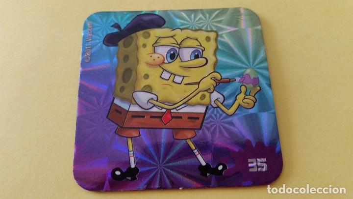 Coleccionismo cromos troquelados antiguos: STACK BOB ESPONJA - IMANES (PANINI 2011) - N&ordm; 35 - Foto 1