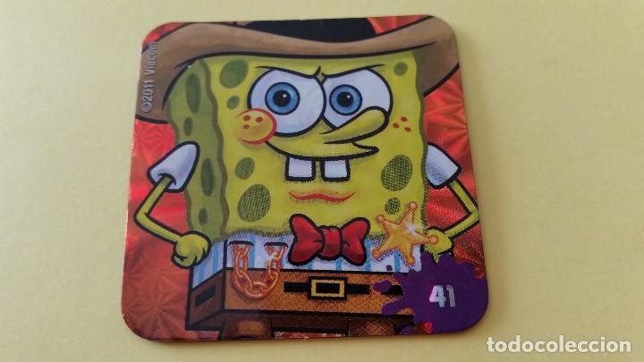 Coleccionismo cromos troquelados antiguos: STACK BOB ESPONJA - IMANES (PANINI 2011) - N&ordm; 41 - Foto 1