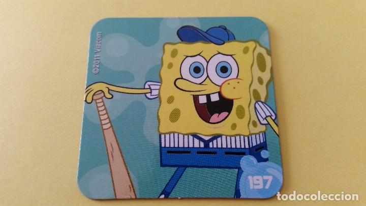 Coleccionismo cromos troquelados antiguos: STACK BOB ESPONJA - IMANES (PANINI 2011) - N&ordm; 197 - Foto 1