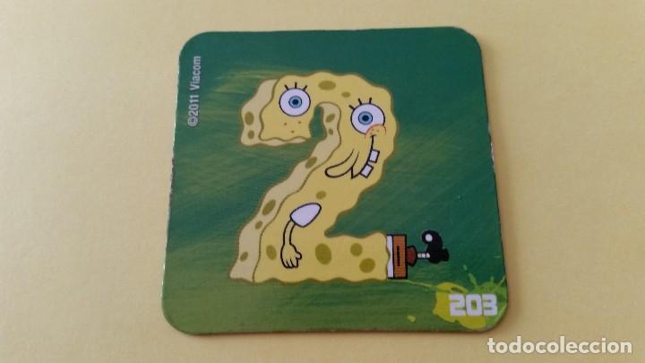 Coleccionismo cromos troquelados antiguos: STACK BOB ESPONJA - IMANES (PANINI 2011) - N&ordm; 203 - Foto 1