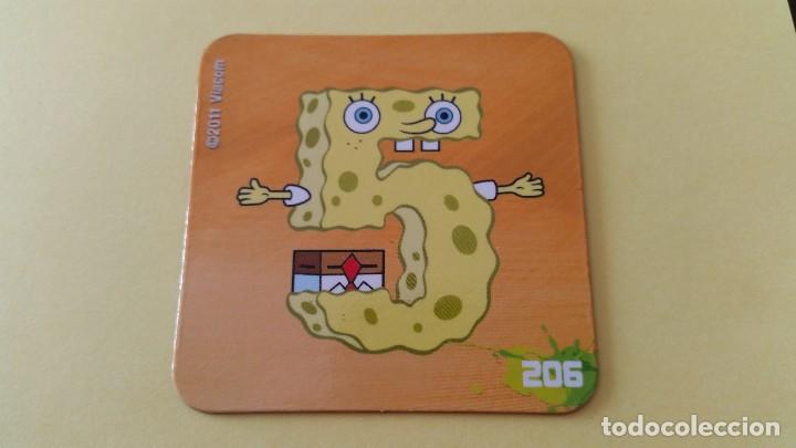 Coleccionismo cromos troquelados antiguos: STACK BOB ESPONJA - IMANES (PANINI 2011) - N&ordm; 206 - Foto 1