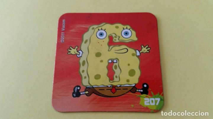 Coleccionismo cromos troquelados antiguos: STACK BOB ESPONJA - IMANES (PANINI 2011) - N&ordm; 207 - Foto 1