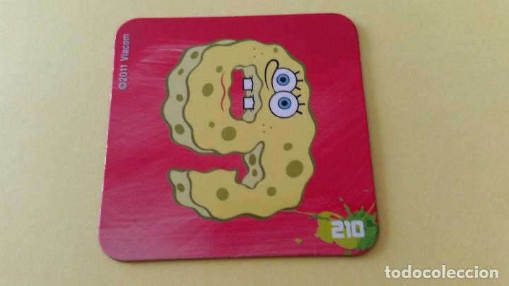 Coleccionismo cromos troquelados antiguos: STACK BOB ESPONJA - IMANES (PANINI 2011) - N&ordm; 210 - Foto 1