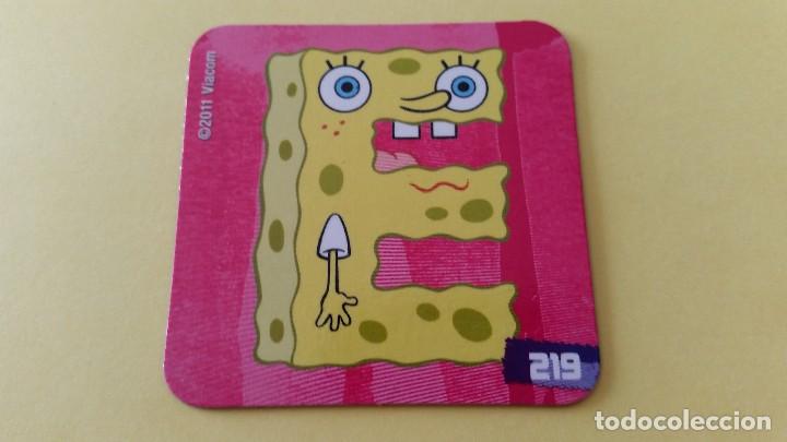 Coleccionismo cromos troquelados antiguos: STACK BOB ESPONJA - IMANES (PANINI 2011) - N&ordm; 219 - Foto 1