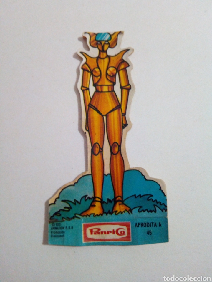 Coleccionismo cromos troquelados antiguos: cromo panrico afrodita a 45 mazinger - Foto 1