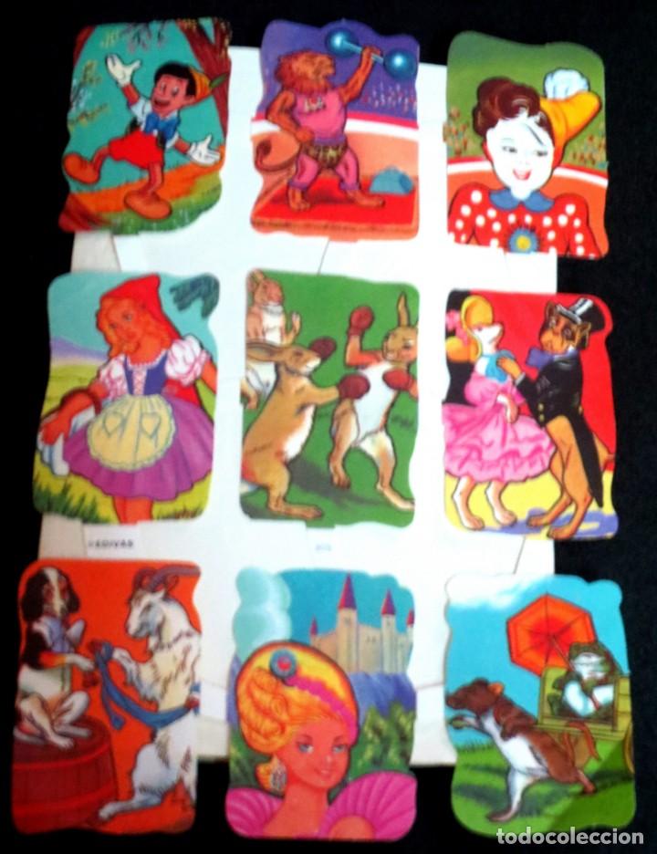 Collectable Antique Stamped Cards: L&Aacute;MINA CROMOS TROQUELADOS EDIVAS N&ordm; 305 GRANDE 22X15 CM.