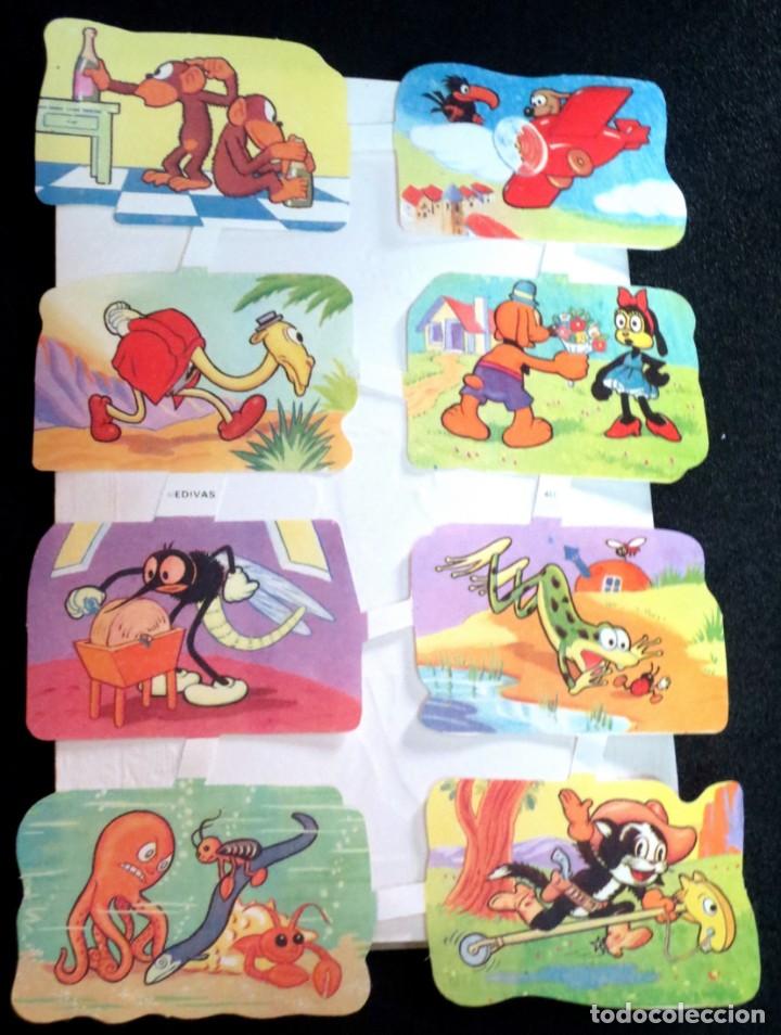 Coleccionismo Cromos troquelados antiguos: L&Aacute;MINA CROMOS TROQUELADOS EDIVAS N&ordm; 461 GRANDE 22X15 CM.