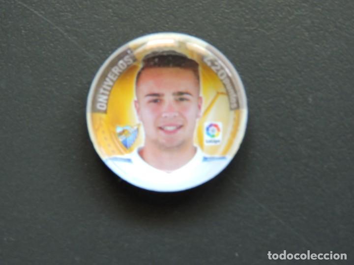 Coleccionismo cromos troquelados antiguos: GREFUCHAPA F&Uacute;TBOL - ONTIVEROS - M&Aacute;LAGA - LIGA SANTANDER 2017 2018