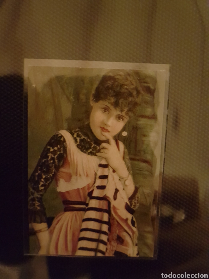 Coleccionismo cromos troquelados antiguos: Cromo cafe del siglo XIX - Foto 1
