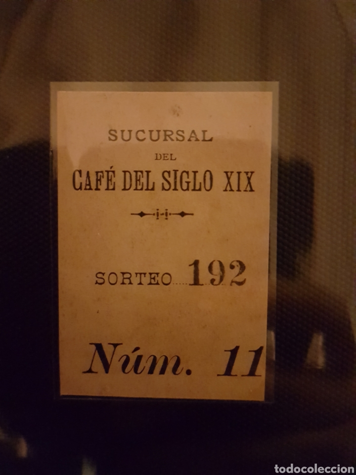 Coleccionismo cromos troquelados antiguos: Cromo cafe del siglo XIX - Foto 2