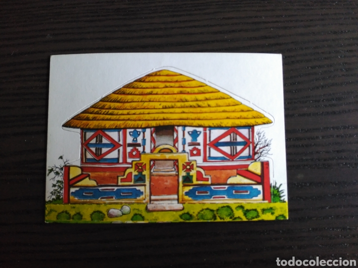 Collectable Antique Stamped Cards: Mis Casitas y sus habitantes. Cromos sueltos