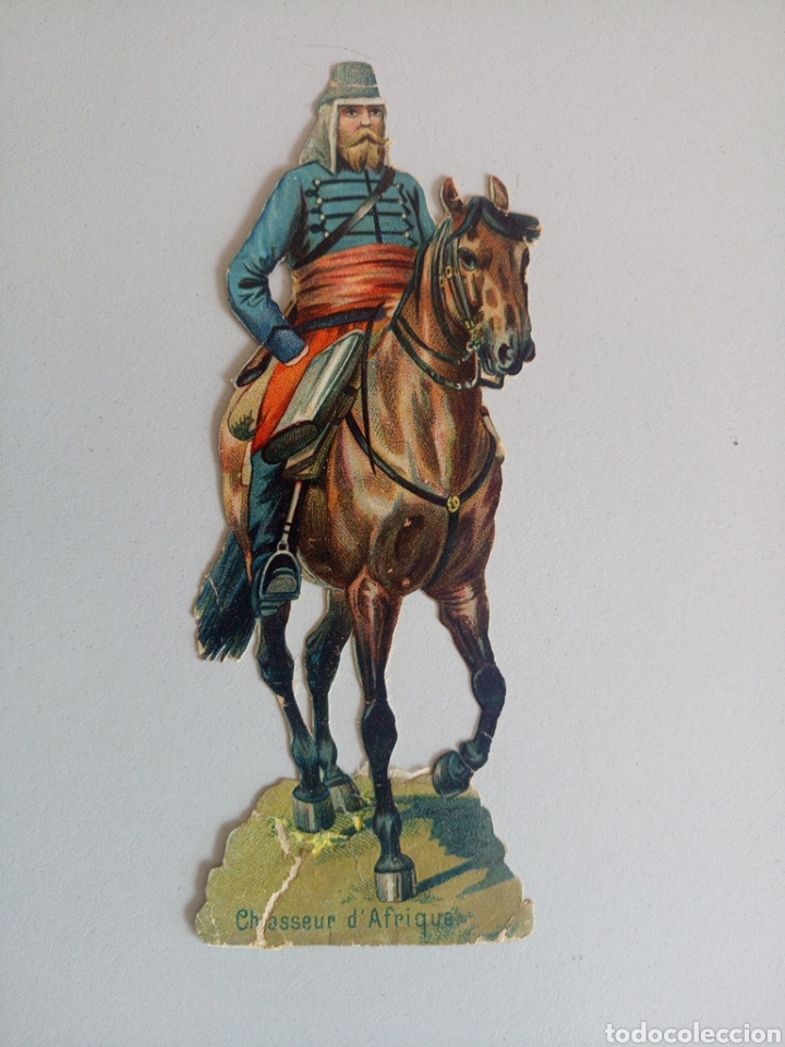 Collectable Antique Stamped Cards: Antiguo cromo troquelado de chocolates