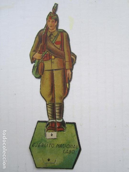 Collectionnisme Cartes &agrave; collectionner massicot&eacute;es anciennes: cromo troquelado , cabo  ejercito nacional , guerra civil , almacenes alemanes