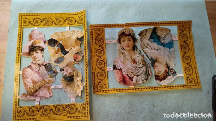Sammeln alte gestanzte Sammelbilder: Grandes cromos troquelados de tama&ntilde;o A5