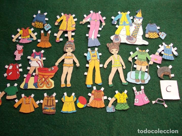 Coleccionismo cromos troquelados antiguos: RECORTABLES MU&Ntilde;ECAS ANTIGUOS - Foto 1