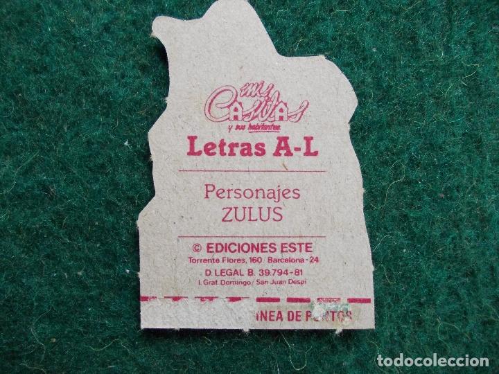 Sammeln alte gestanzte Sammelbilder: MIS CASITAS Y SUS HABITANTES EDICIONES ESTE LETRA A-L PERSONAJES ZULUS