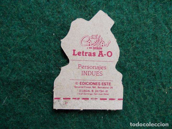 Sammeln alte gestanzte Sammelbilder: MIS CASITAS Y SUS HABITANTES EDICIONES ESTE LETRA A-O PERSONAJES INDUES