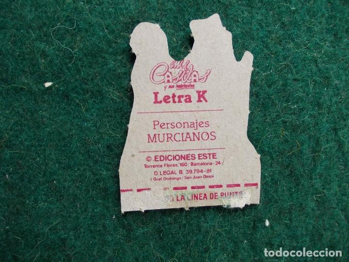 Collectable Antique Stamped Cards: MIS CASITAS Y SUS HABITANTES EDICIONES ESTE LETRA K PERSONAJES MURCIANOS