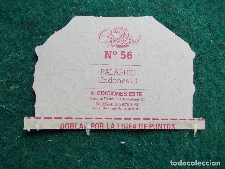 Collectable Antique Stamped Cards: MIS CASITAS Y SUS HABITANTES EDICIONES ESTE N&ordm; 56 CASA PALAFITO INDONESIA