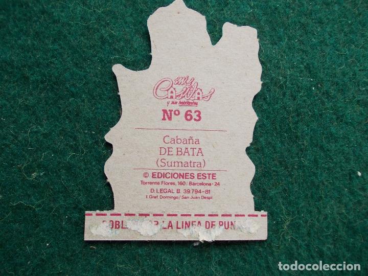 Collectable Antique Stamped Cards: MIS CASITAS Y SUS HABITANTES EDICIONES ESTE N&ordm; 63 CASA CABA&Ntilde;A MATA