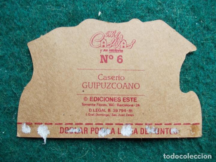 Sammeln alte gestanzte Sammelbilder: MIS CASITAS Y SUS HABITANTES EDICIONES ESTE N&ordm; 6 CASERIO GUIPUZCUANO