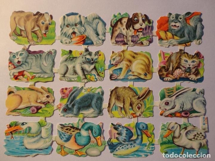Sammeln alte gestanzte Sammelbilder: ANT&Iacute;GUA L&Aacute;MINA DE CROMOS TROQUELADOS EVA 119.CON BRILLO Y RELIEVE.