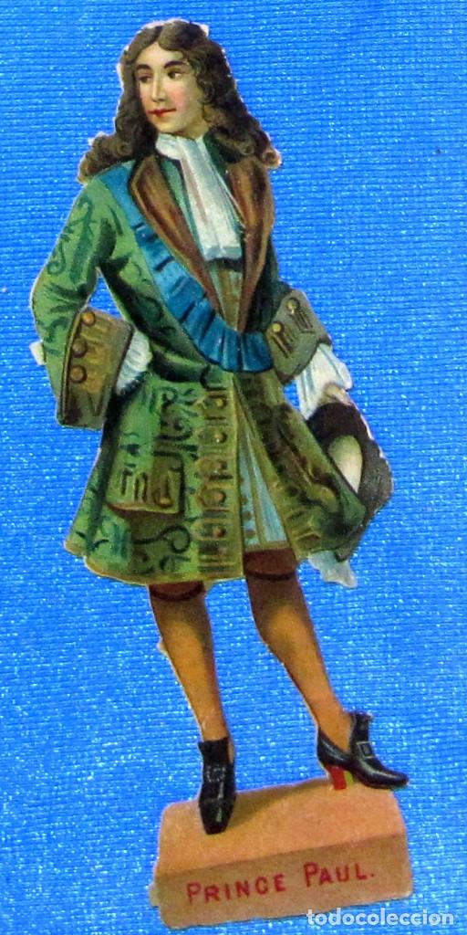 Sammeln alte gestanzte Sammelbilder: CROMO TROQUELADO. PRINCE PAUL. SIN PUBLICIDAD, FINALES SIGLO XIX.