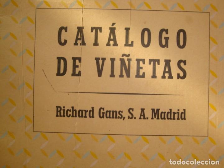 Coleccionismo cromos troquelados antiguos: CATALOGO DE VI&Ntilde;ETAS - Foto 1