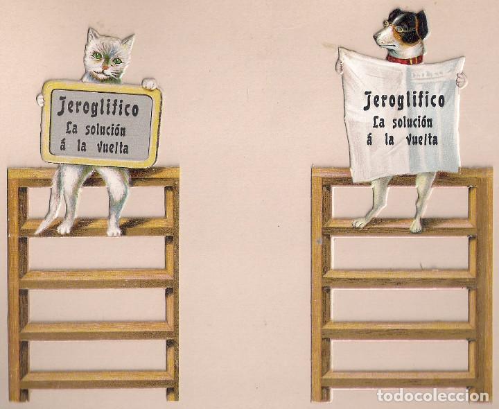 Collectionnisme Cartes &agrave; collectionner massicot&eacute;es anciennes: 12 CROMOS TROQUELADOS ANTIGUOS - A&Ntilde;O 1900 APROX..